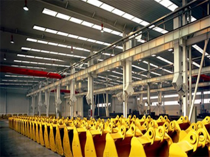 江门徐工集团挖掘机装配车间